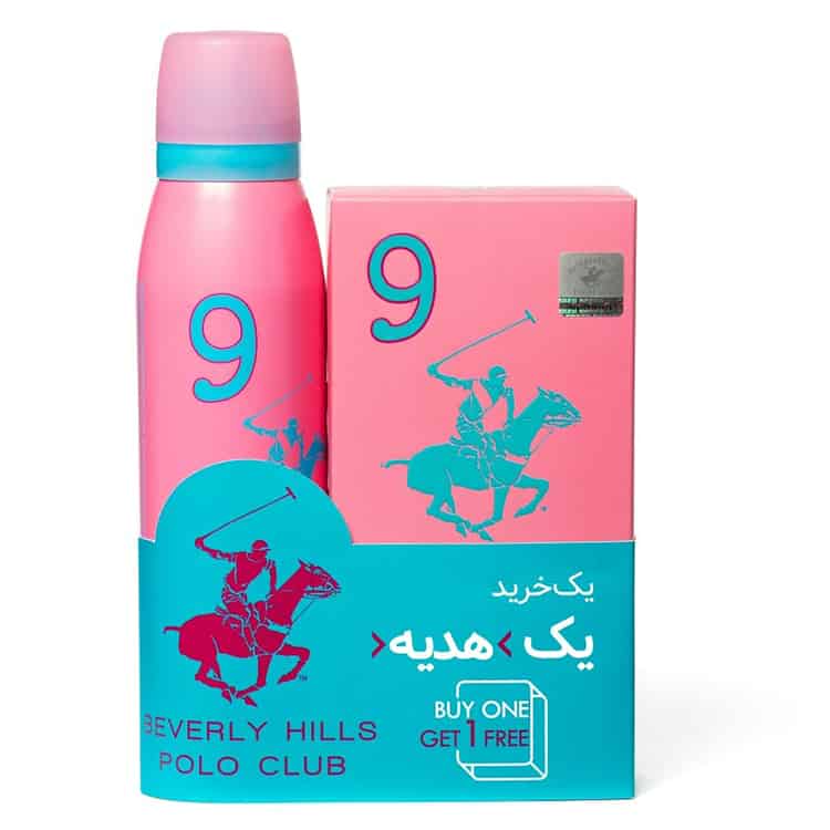 خرید Beverly Hills Polo Club Sport 9 با اسپری حجم 50 میل