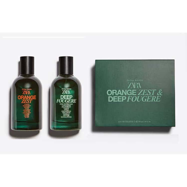 خرید ادو تویلت ZARA Orange Zest and Deep Fougere حجم 100 میل